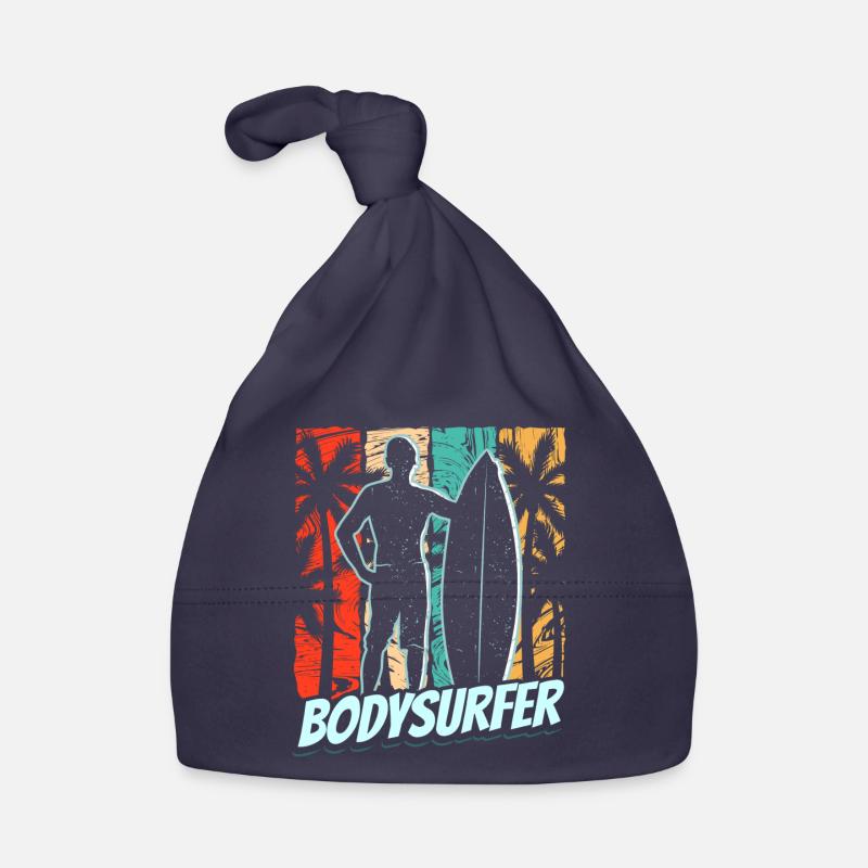 Bodysurfer Bodysurfen Bodysurf Bodysurf Passe-temps Bonnet bio Bébé