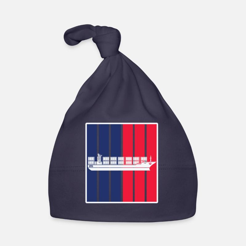 Container ship Organic Baby Cap