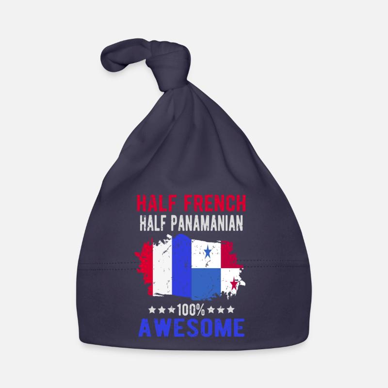 Moitié Français moitié Panamese Bonnet bio Bébé