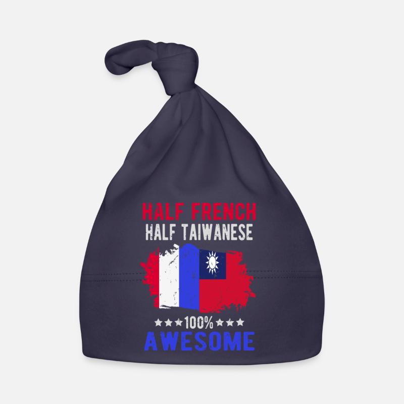 Half French Half Taiwanese Organic Baby Cap