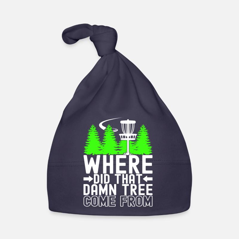 Disc Golf Disc Golfer Organic Baby Cap