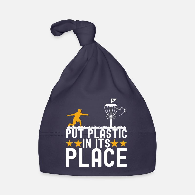 Disc Golf Disc Golfer Baby Bio-Mütze