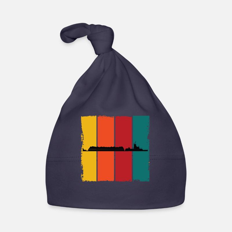 Schleppschiff Retro Baby Bio-Mütze