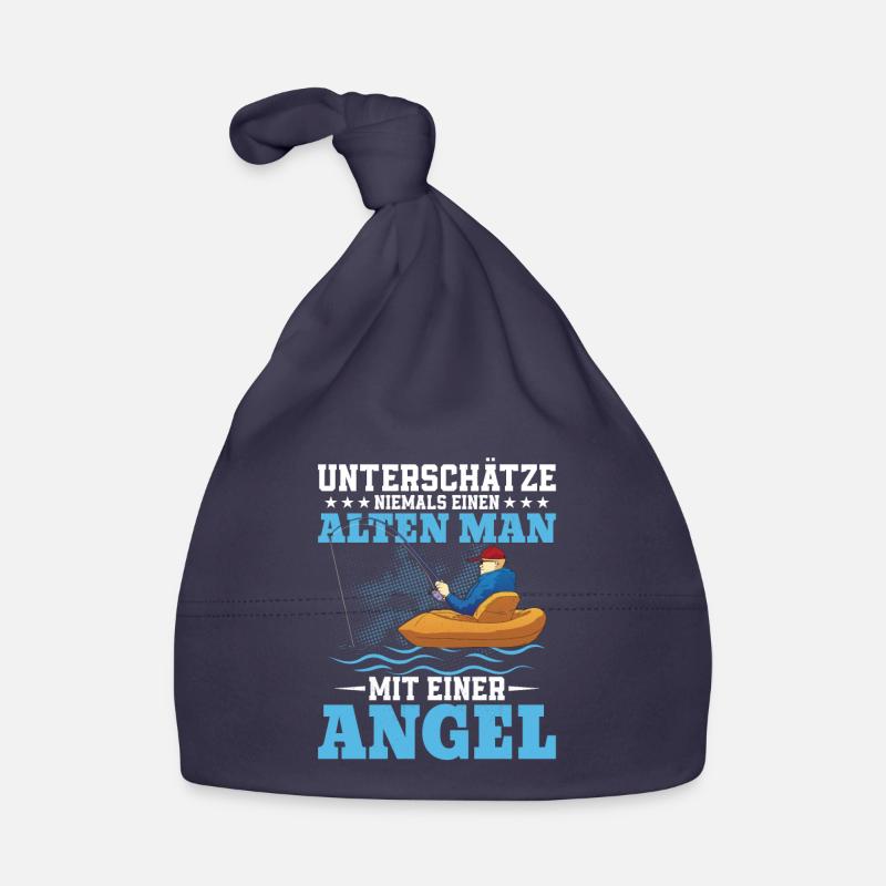 Unterschätze niemals einen alten Man mit einer Ang Baby Bio-Mütze