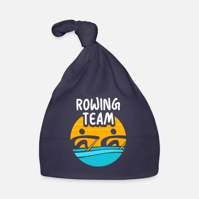 Équipe d’aviron Rameurs Aviron Aviron Bateau Aviron Bonnet bio Bébé