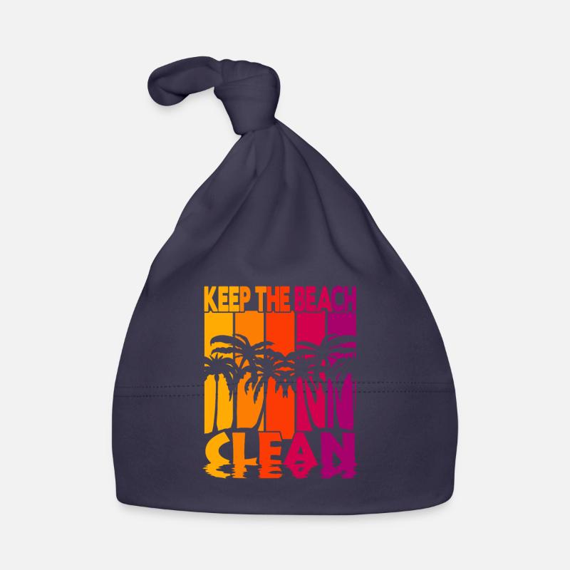 Keep the Beach clean Baby Bio-Mütze