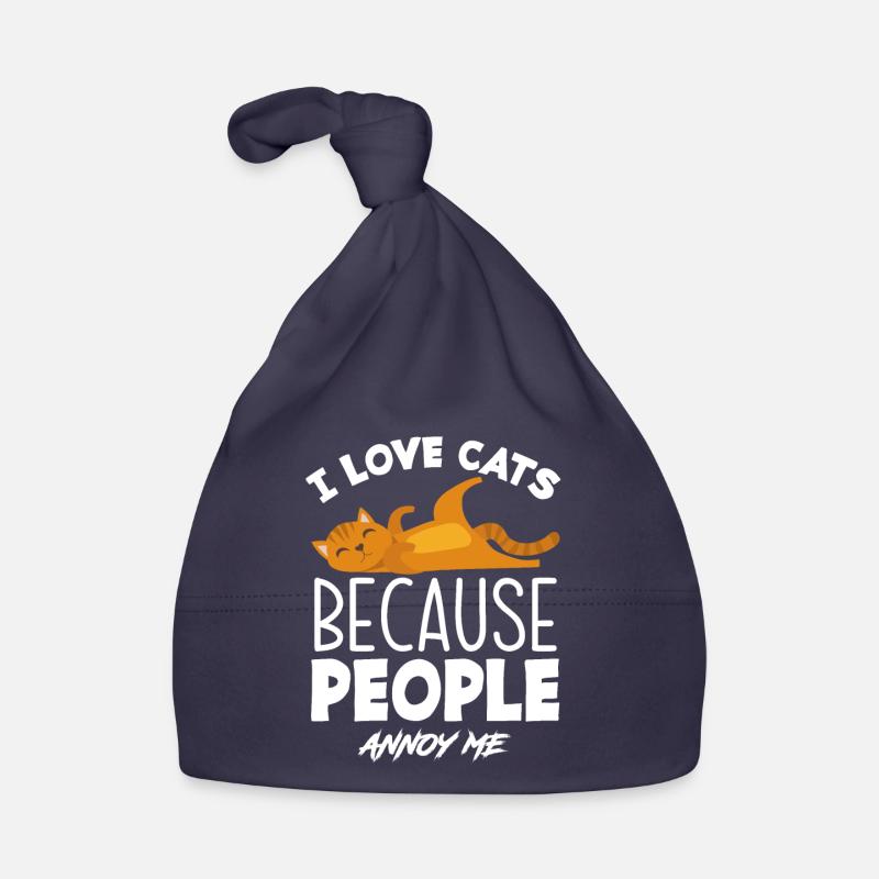 J’adore les chats Bonnet bio Bébé