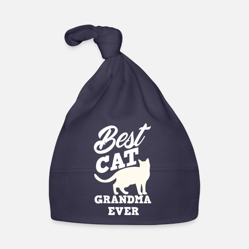 Chat Chats Grand-mère Bonnet bio Bébé