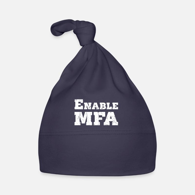 Activer MFA - ingénieur logiciel - Bonnet bio Bébé - marine