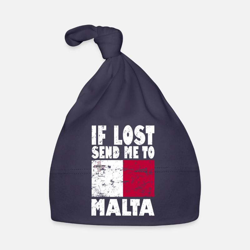 Drapeau de Malte Bonnet bio Bébé