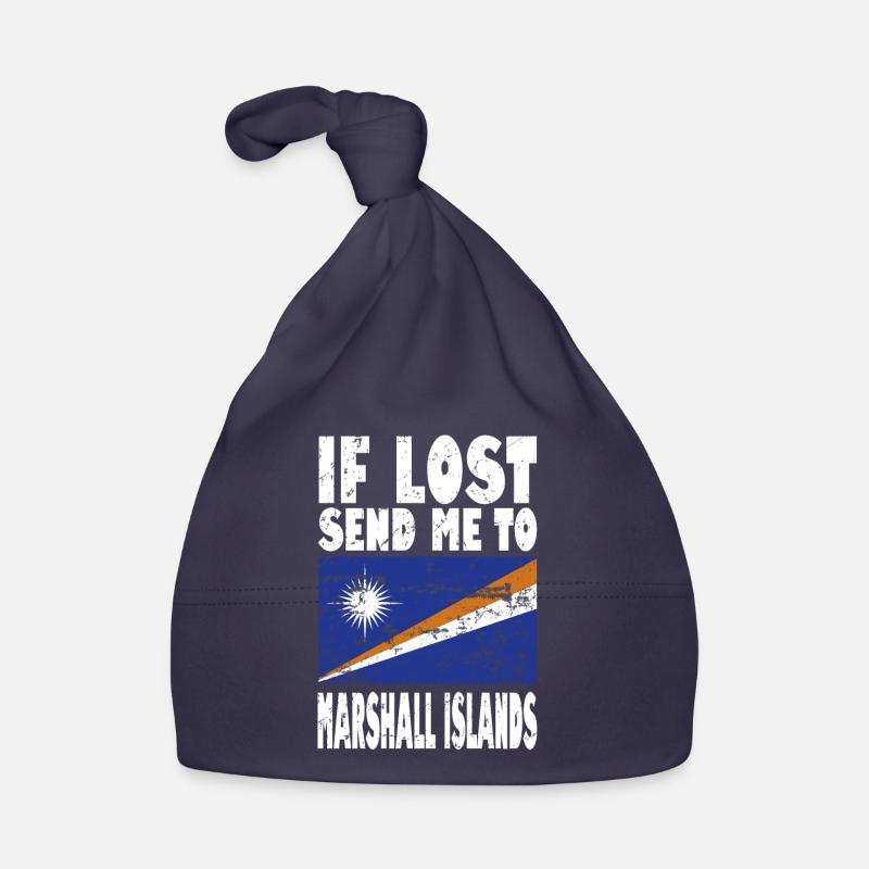 Drapeau des Îles Marshall Bonnet bio Bébé