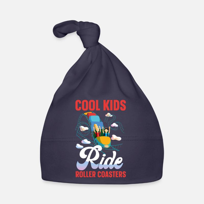 Roller Coaster Cool Kids Ride Organic Baby Cap