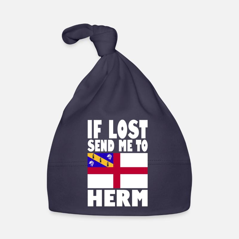 Drapeau Herm Disant Bonnet bio Bébé