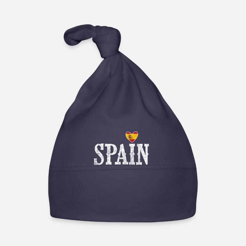 Spanien Spanisch Barcelona Spanier Urlaub Geschenk Baby Bio-Mütze