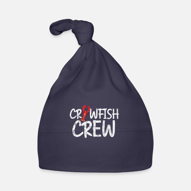 Languste Langusten Meeresfrüchte Krebs Geschenk Baby Bio-Mütze