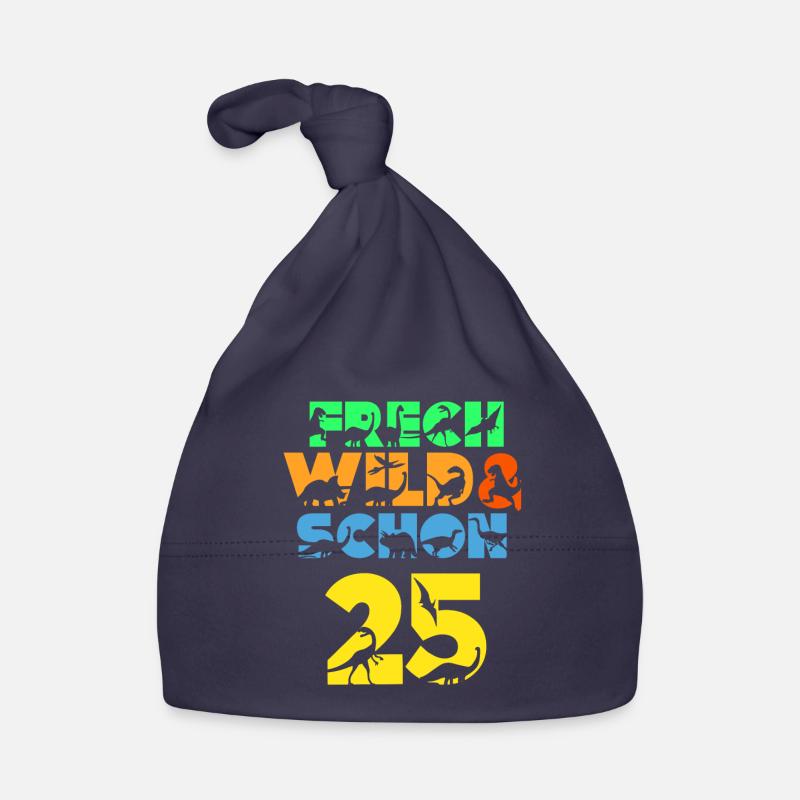 Geschenk 25 Jahre Geburtstag Mann Dinosaurier Baby Bio-Mütze