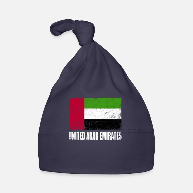 Drapeau des Émirats arabes unis Bonnet bio Bébé