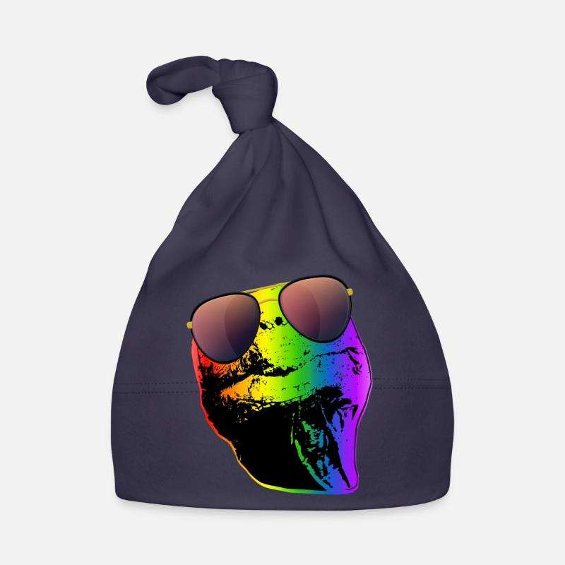 Turtle Sunglasses Turtles Rainbow Organic Baby Cap
