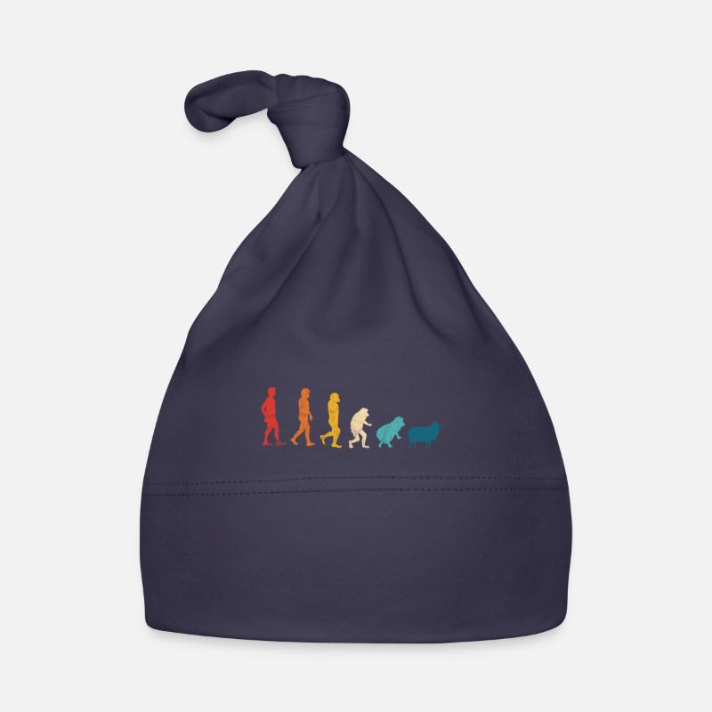 Schaf Schafe Bauernhof Tier Schafbock Geschenk Baby Bio-Mütze