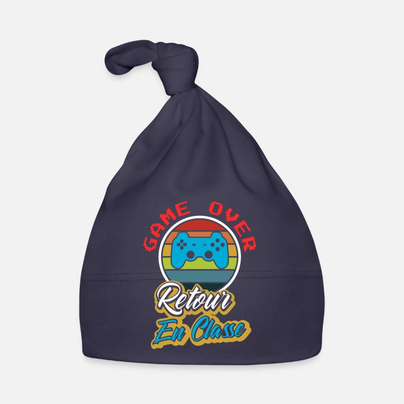 game over - retour à l école Bonnet bio Bébé