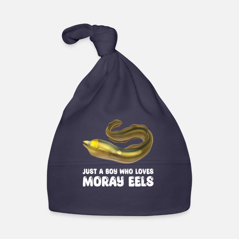 Moray Eel For Boys Organic Baby Cap