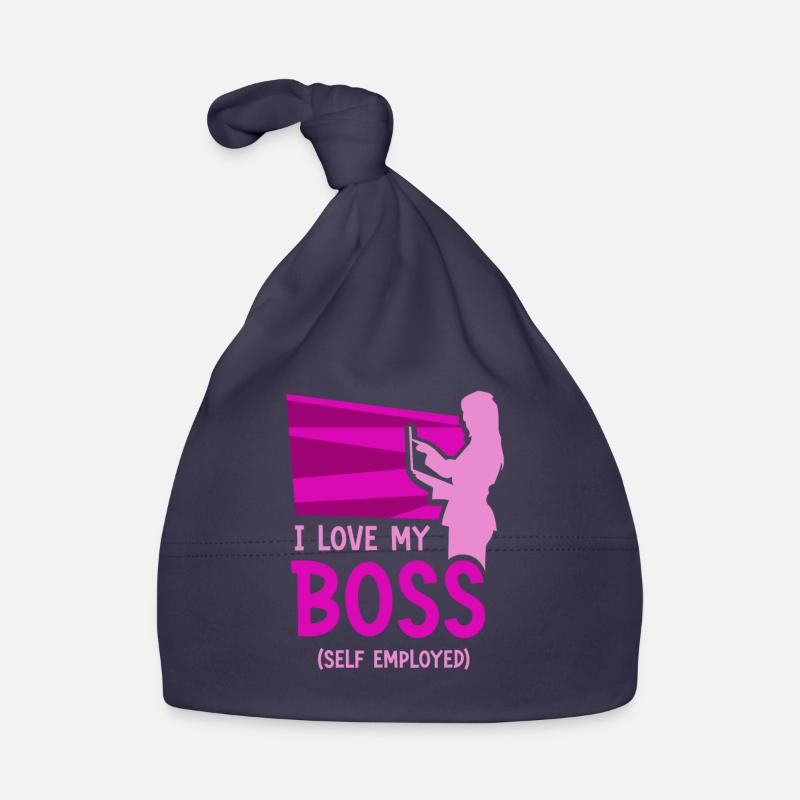 J’aime mon patron indépendant freelance Bonnet bio Bébé