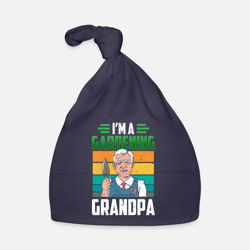 Ich Bin Ein Gärtnernder Opa Garten Gartenarbeit Baby Bio-Mütze