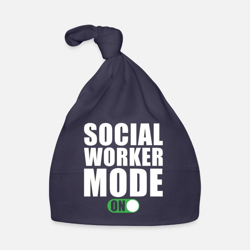 Mode de travailleur social à Bonnet bio Bébé