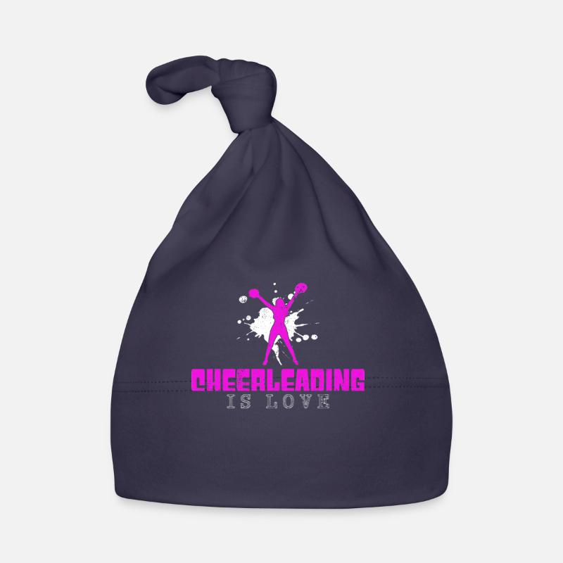 Cheerleading Spruch Baby Bio-Mütze