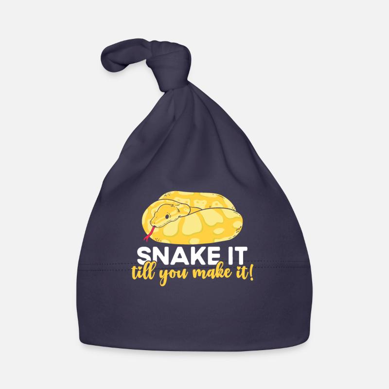 Banana Ball Python Snake It Till You Make It Baby Bio-Mütze