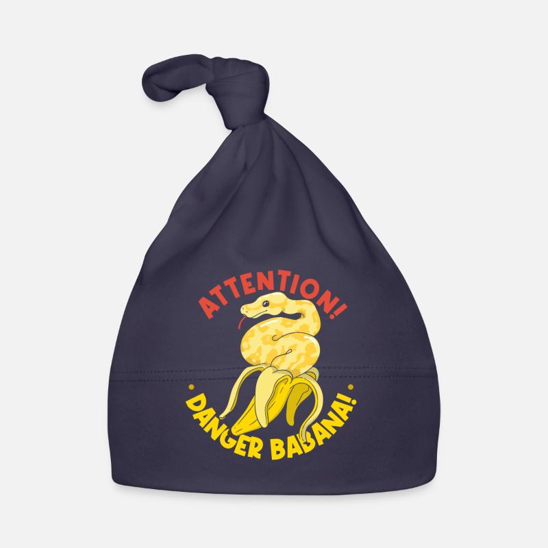 Banana Ball Python Attention Dangerous Banana Organic Baby Cap