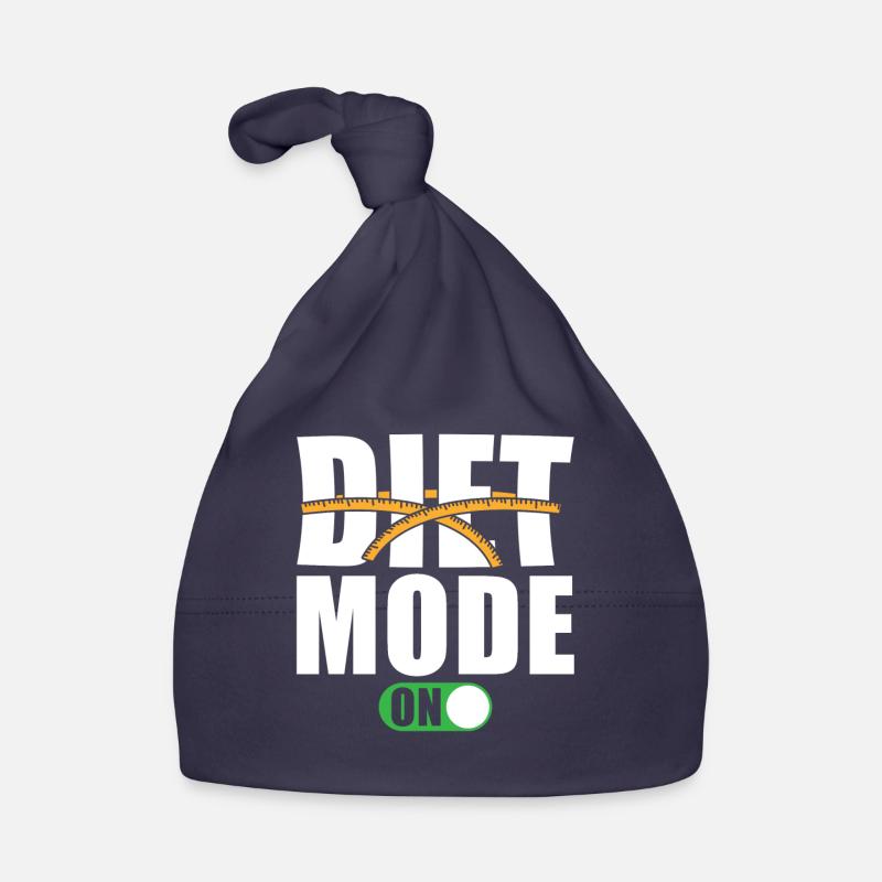 Diet Saying Diet Mode On Organic Baby Cap