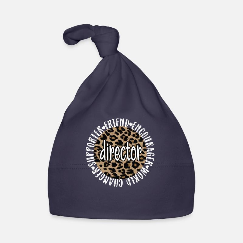 Bester Direktor Wertschätzung Direktor Geschenk Baby Bio-Mütze