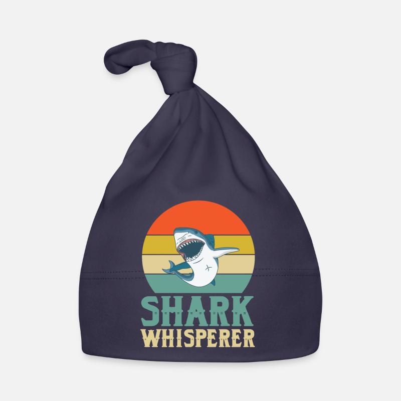 Shark Whisperer Organic Baby Cap