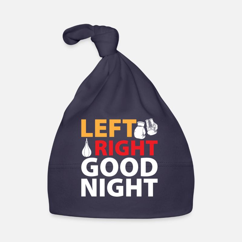Boxing Kickboxing - Left Right Good Night Baby Bio-Mütze