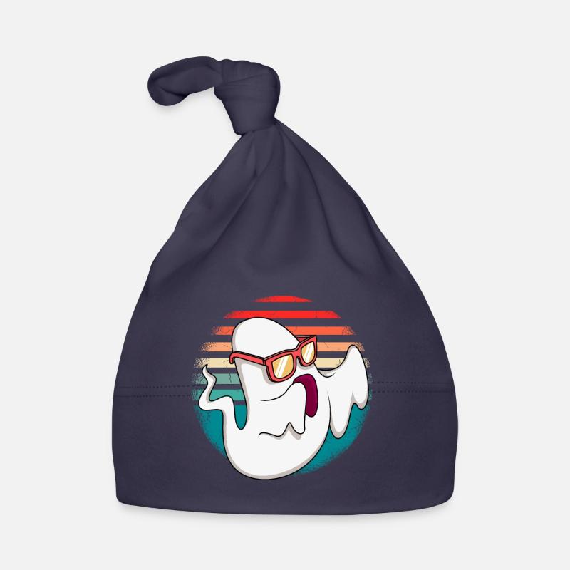 Ghost Hour Halloween Ghost Bonnet bio Bébé