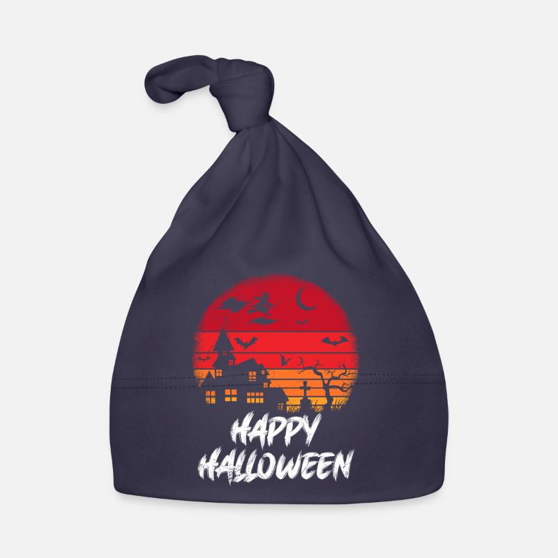 Happy Hexen Halloween Baby Bio-Mütze