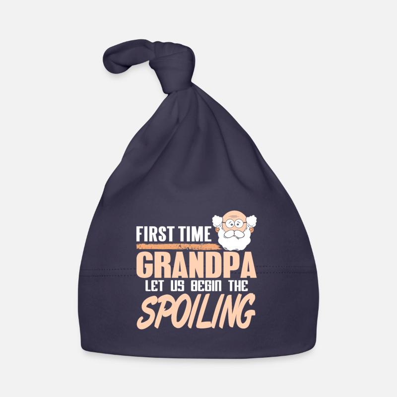 First Time Grandpa Let Us Begin The Spoiling Baby Bio-Mütze