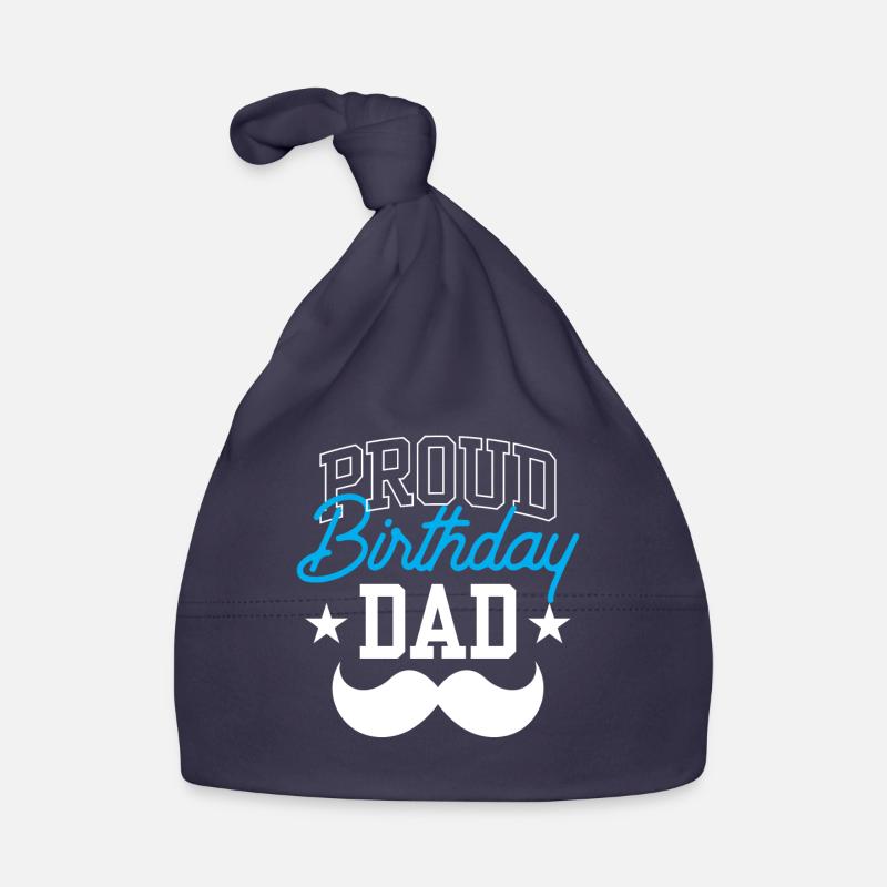 Stolzer Geburtstag Papa Party Papi Vater Baby Bio-Mütze