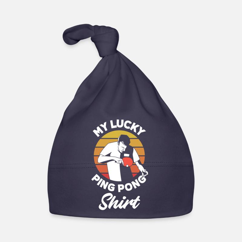 Fun Table Tennis Gift Organic Baby Cap