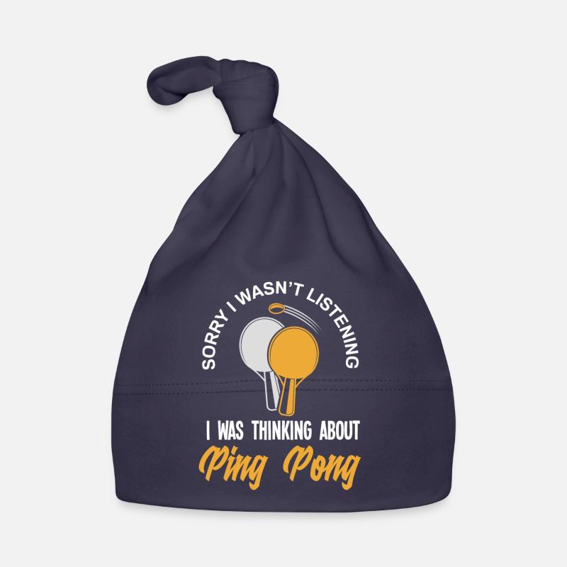 Fun Table Tennis Gift Organic Baby Cap