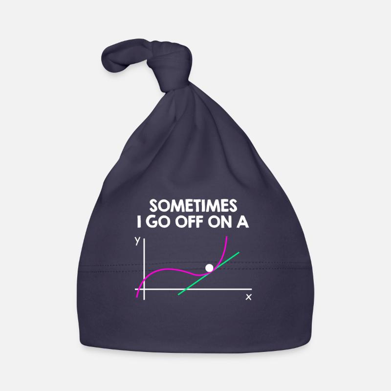 Sometimes i go off on a tangent math saying Organic Baby Cap