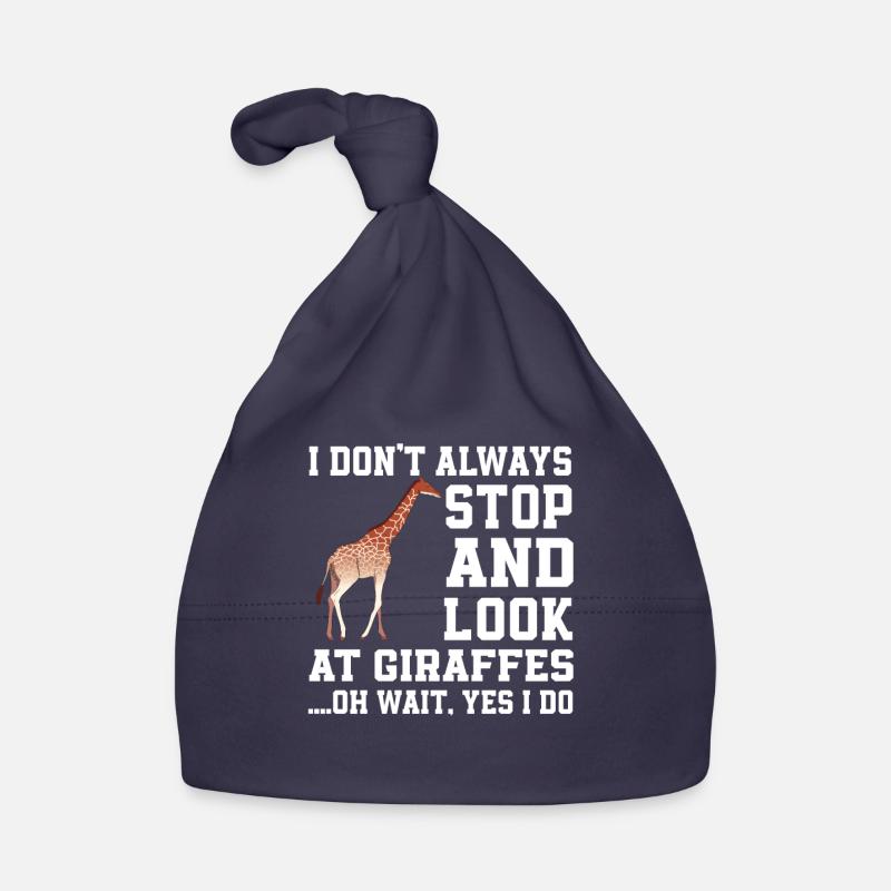 Lustiger Giraffen Spruch Baby Bio-Mütze