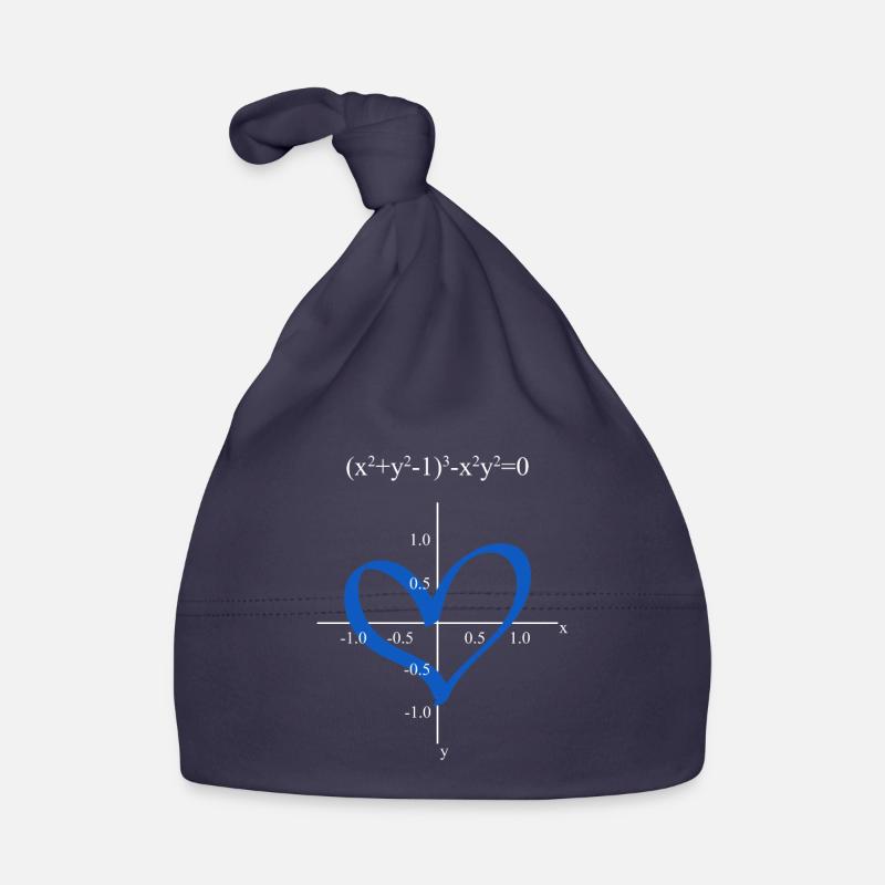 Funny Math Equation Heart Function Organic Baby Cap