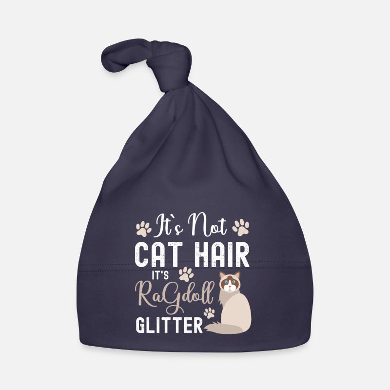 Ce n’est pas des poils de chat, c’est des paillettes ragdoll Bonnet bio Bébé