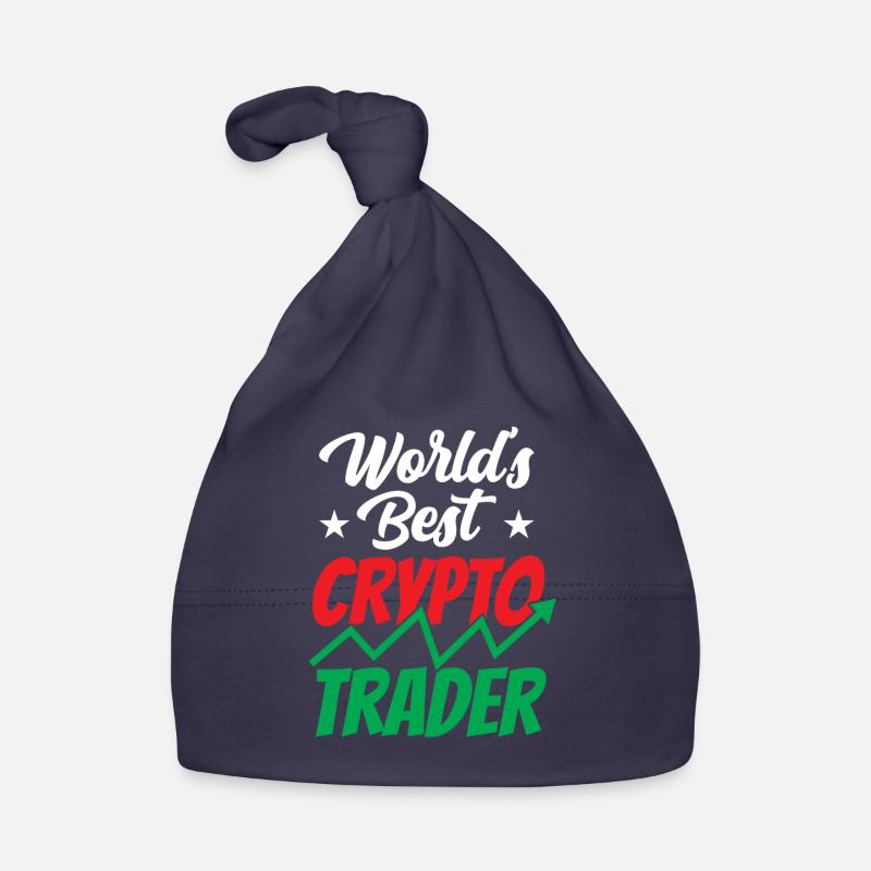 Meilleur Crypto Trader Trading Crypto Trading - Bonnet bio Bébé - marine