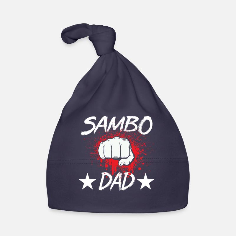 Sambo Father Training Martial Arts Martial Arts Organic Baby Cap