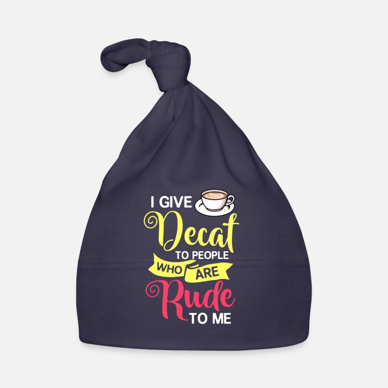 Decaffeinated Coffee Caffeine Decaffeinated Organic Baby Cap