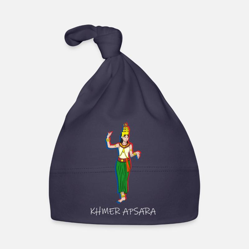 Cambodia Tradition Dance Khmer Apsara I Gift Organic Baby Cap