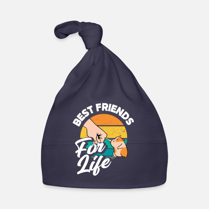 Funny Hamster Gift Organic Baby Cap